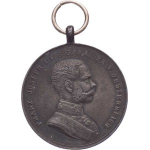Rakousko - Uhersko, František Josef I., 1848 - 1916, Malá stříbrná medaile za statečnost, Marko.231