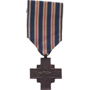 Československo, NSG - Národní garda - kříž za věrné služby, VM.77b,