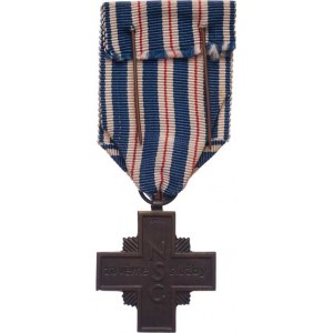 Československo, NSG - Národní garda - kříž za věrné služby, VM.77b,