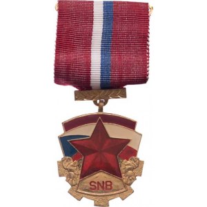 Československo - různé, SNB - medaile SNB, Kub.A.1, Nesign., smaltovaný