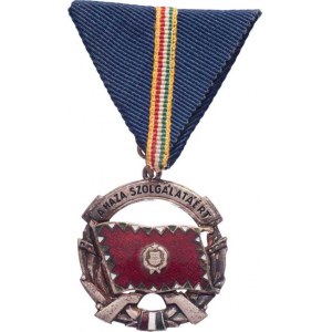 Maďarsko, Řád Rudého praporu - část.smaltovaná zlacená medaile