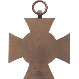 Německo - Výmarská republika, Pamětní kříž pro nebojovníky 1914-1918, magnetický,