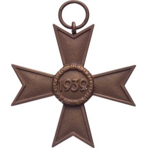 Německo - III.říše, Válečný zásl. kříž bez mečů - II.třída - Sign.1