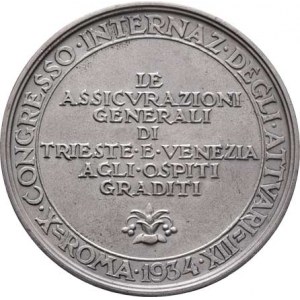 Itálie, Mistruzzi - Mezinár. kongres pojišťoven v Římě 1934 -