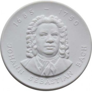 Porcelánové medaile, Eisenach - Johann Sebastian Bach 1685/1750 -