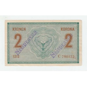 Rakousko, Fr.Josef I., 1848 - 1916, 2 Koruna 1914, Ri.161c, Pick.17, BHK.Ru2c - série