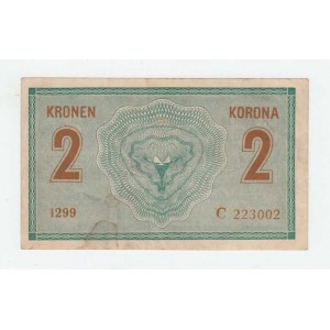 Rakousko, Fr.Josef I., 1848 - 1916, 2 Koruna 1914, Ri.161c, Pick.17, BHK.Ru2c - série