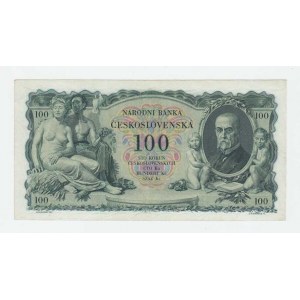 Československo - bankovky Národ. banky Československé, 100 Koruna 1931, série Ib, BHK.25b, He.25b1,