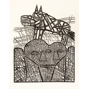 Andrzej Lachowicz (1939-2015), Le Loup Garou - Wilkołak, 1967