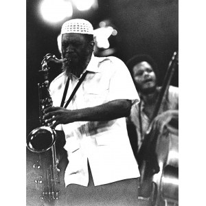 Pharoah Sanders Jazz Jamboree 1982 fotografia Marek Karewicz
