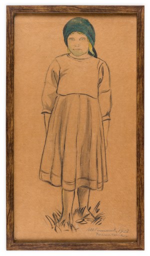 Marian Demczuk (XX w.), Wiejska dziewczynka, 1928