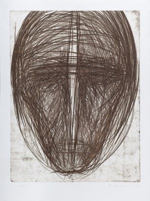 Magdalena Abakanowicz (1930-2017), Głowa I, 1985