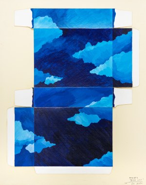 Jan Sawka (1946-2012), Form 4, Blue Sky, 1980