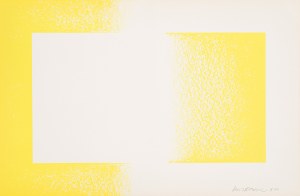 Richard Anuszkiewicz (1930 - 2020), Żółty odwrócony, 1970