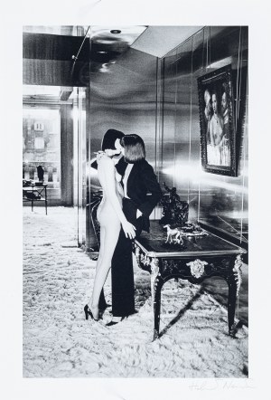 Helmut Newton (1920-2004), Model Quai d'Orsay, 1977