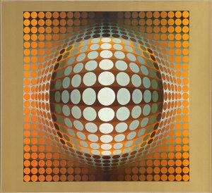 Victor Vasarely (1906-1997), Vega-zett 2, 1975 r