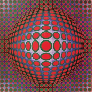 Victor Vasarely (1906 -1997), Vega-tek, 1975 r.