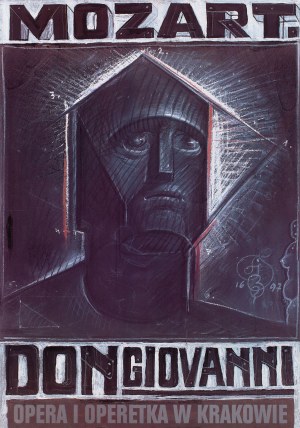 Franciszek Starowieyski (1930 Bratkówka k. Krosna - 2009 Warszawa), Plakat do opery 