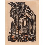 Zygmunt Pazda (1911 - 1987), Stare Miasto - Kościół św. Jacka , 1946