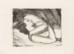 Wojciech Weiss (1875 Leorda, Rumunia - 1950 Kraków), Śpiąca, 1940
