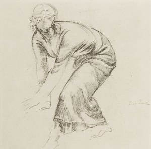 Eugeniusz Zak (1884 Mohylno, Białoruś - 1926 Paryż), Pochylona kobieta