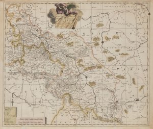 Pieter Schenk młodszy (1693 Amsterdam - 1775), Mapa Śląska, około1760