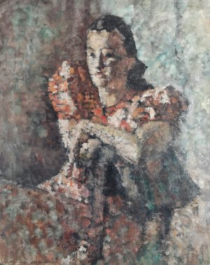 Tadeusz CYBULSKI (1878-1954), Portret aktorki