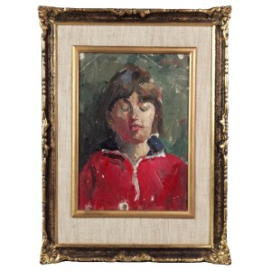 Zofia BOCHEŃSKA (1918-?), Portret dziewczyny