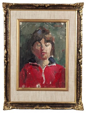 Zofia BOCHEŃSKA (1918-?), Portret dziewczyny