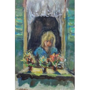 Katarzyna LIBROWICZ (1912-1991), Dziewczynka w oknie