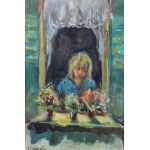 Katarzyna LIBROWICZ (1912-1991), Dziewczynka w oknie