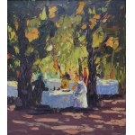 Grzegorz MENDOLY (1898-1966), W parku
