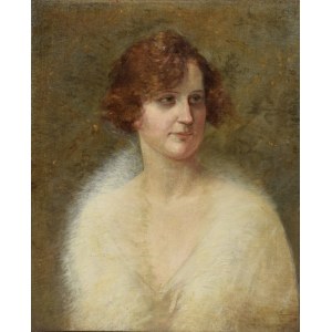 Feliks JASIŃSKI (1862-1901), Portret kobiety