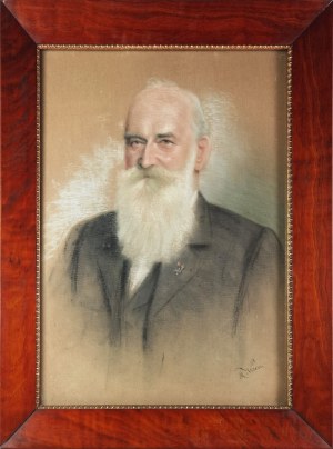 Max WEESE (1855-1933), Portret mężczyzny z brodą