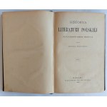 Dubiecki, Historya literatury polskiej Tom I-II, Warszawa 1888 r.
