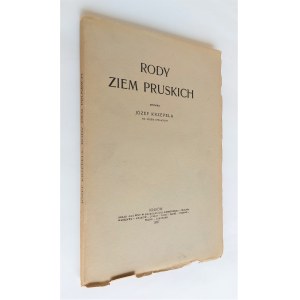 Krzepela, Rody ziem pruskich, Kraków 1927 r.