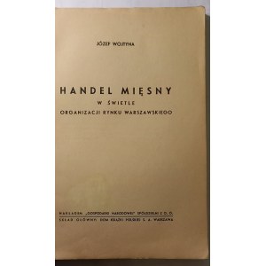 Wojtyna, Handel Mięsny, Warszawa 1935 r.