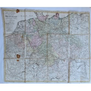 Mapa dróg pocztowych, Norymberga 1792 r.