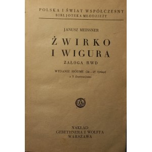 Meissner, Żwirko i Wigura, Załoga RWD, Warszawa 1937 r.