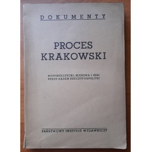 Proces Krakowski (WIN), Warszawa 1948 r.