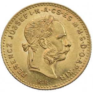 FJI 1848-1916, 4 zlatník 1885 KB nep.škr.