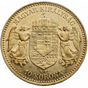 FJI 1848-1916, 10 koruna 1908 KB, vlas.škr.