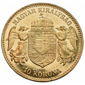 FJI 1848-1916, 10 koruna 1911 KB, vlas.škr.