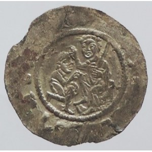 Vladislav I. 1109-1118, 1120-1125, denár Cach 543 nep.ol.okr., n.ned., patina 0,736g/17,2mm