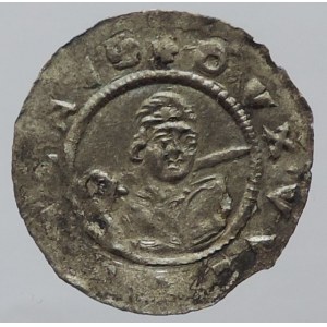 Vladislav I. 1109-1118, 1120-1125, denár Cach 544 patina 0,435g/16,5mm