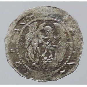 Soběslav I. 1125-1140, denár Cach 580, nedor.
