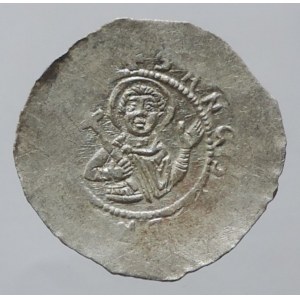 Bedřich, vláda 1173, 1179-1181, denár Cach 627, b.zn. 1,013g/18,3mm, motivy krásně vyraženy