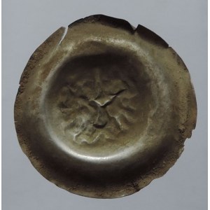 Václav II. 1278-1305, brakteát moravský Cach 1006, nep.napr. 0,214g