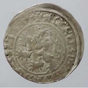 Vladislav II. 1471-1516, pražský groš Hásková I, 2,791g