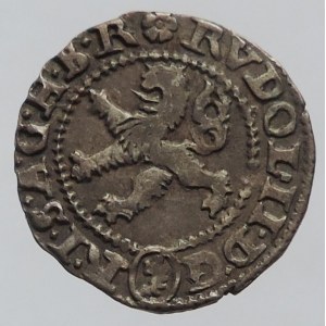 Rudolf II. 1576-1611, malý groš 1580 Kutná Hora-Šatný